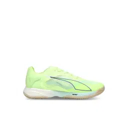 Puma Unisex Nitro Foam Fizzy Light & Green Terrain Indoor Court Shoes