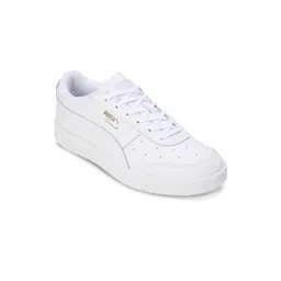 Puma Unisex Perforated Seoul Leather Sneakers