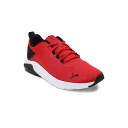 Puma Unisex Red & Black Sneakers