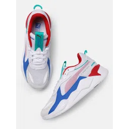 Puma Unisex White & Blue x RS-X TOYS Sneakers