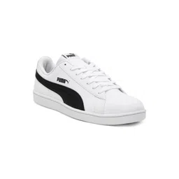 Puma Unisex White Colourblocked Up Sneakers