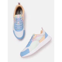 Puma Unisex Woven Design Colourblocked Sneakers