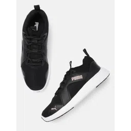 Puma Women Black Solid Sneakers
