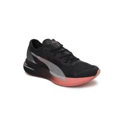 Puma Women Black TextileDeviate Elite Carbon  Running Shoes
