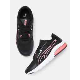 Puma Women NeonStride Striped Sneakers