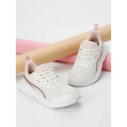 Puma Women's Alfarun Metallic White Running Shoes