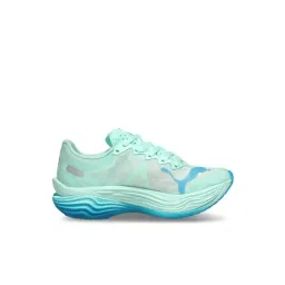 Puma Women's Deviate NITRO Elite 3 Wns Mint Melt & Speed Blue Running Shoes