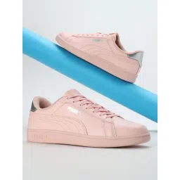 Puma Women's SMASH V1 Pink Sneakers