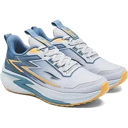 Quantum-28 Men’s Sports Shoes | Knit Mesh Upper, High Traction Outsole with Lateral TPU Support & Memory Foam Shoes | Stylish Training Shoes