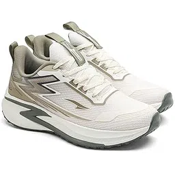 Quantum-28 Men’s Sports Shoes | Knit Mesh Upper, High Traction Outsole with Lateral TPU Support & Memory Foam Shoes | Stylish Training Shoes