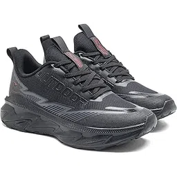 Quantum-32 Men’s Sports Shoes | Grippy Outdoor Hiking, Running & Walking Sneakers | Lightweight, Durable, Breathable Knit Comfort Shoes for Men