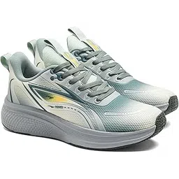 Quantum-34 Men’s Running, Walking & Training Shoes | Lightweight, Athletic Shoes with Airy Knit Upper | Soft Memory Foam Technology & Slip-Resistant Grip Sole Shoe for Boys