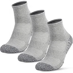 Qunan Men's 3 Pairs Padded Hiking Hiking So s Outdoor Sports Casual Cotton Crew Hiking Shoes Hiking Walking