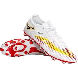 Radon Ultra Flexible & Light Weight Football Shoes for Men & Women, Multi-Purpose Durable Stud, Polyurethane, Low Top, Adult