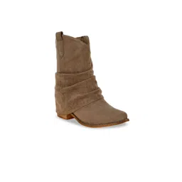 RAG & CO Women Casual Block-Heeled Regular Boots