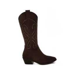 Rag & Co Women's Brown Casual Booties