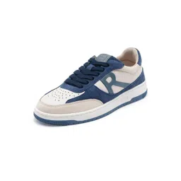 RARE RABBIT Men Colourblocked Leather Sneakers