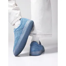 RARE RABBIT Men Oslo Blue Sneakers