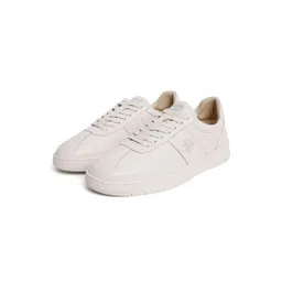 RARE RABBIT Men Stellara Round Toe Leather Sneakers