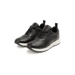 RARE RABBIT Men Sundro Sundro Textured Leather Sneakers