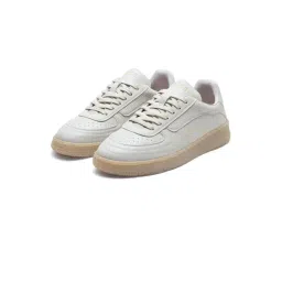 Rare Rabbit Men's AGNO Off White Sneakers