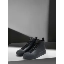 Rare Rabbit Men's Black Sneakers