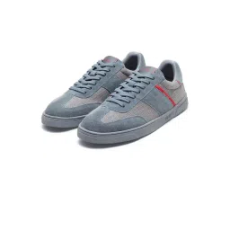 Rare Rabbit Men's FIZZO Grey Sneakers