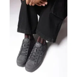 Rare Rabbit Men's Grey Sneakers