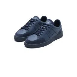 Rare Rabbit Men's LINO Navy Blue Sneakers