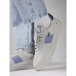 Rare Rabbit Men's Off White Sneakers