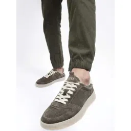 Rare Rabbit Men's Olive Sneakers