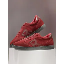 Rare Rabbit Men's Red Sneakers