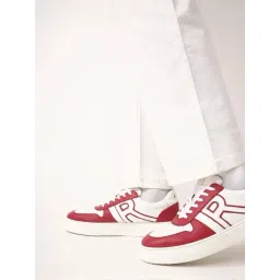 Rare Rabbit Men's Red Sneakers