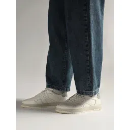 Rare Rabbit Men's SOLARA White Sneakers