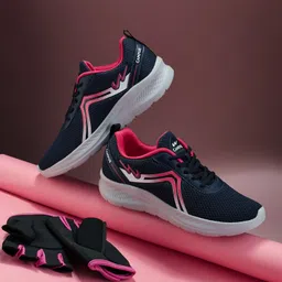 RAYE Women's Sports Shoes | PilloFoam Comfort & Cushioned Memory Insole |Lace-Up Running Shoes For Women