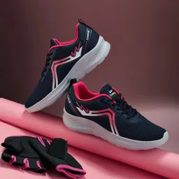 RAYE Women's Sports Shoes | PilloFoam Comfort & Cushioned Memory Insole |Lace-Up Running Shoes For Women