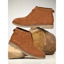 RDXO Men Textured Casual Regular Boots