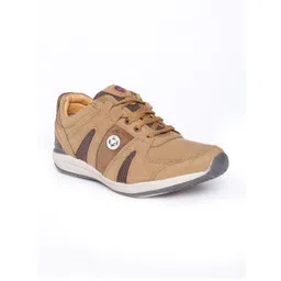 Red Chief Men Brown Leather Casual Shoes