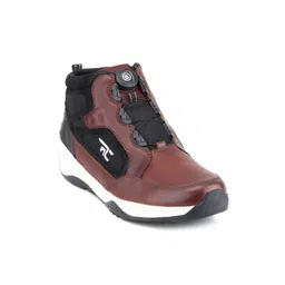 Red Chief Men Colourblocked Leather Sneakers