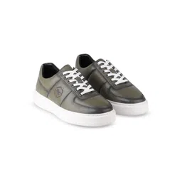 Red Chief Men Leather Lace-Ups Sneakers