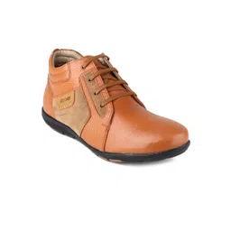 Red Chief Men Tan Sneakers