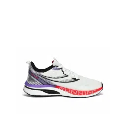 Red Chief Men's White & Purple Running Shoes