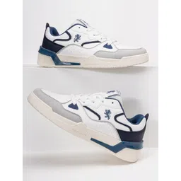 Red Tape Men Colourblocked Lace Up Sneakers