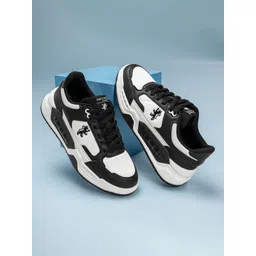 Red Tape Men Colourblocked PU Sneakers