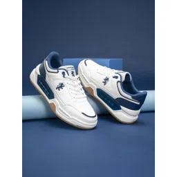 Red Tape Men Colourblocked PU Sneakers