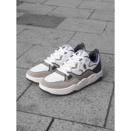 Red Tape Men Colourblocked PU Sneakers