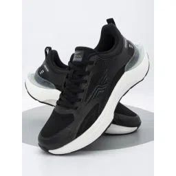 Red Tape Men's City Striders Black Athleisure Running Shoes