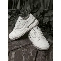 Red Tape Men's Down Town Dapper Series Snow White Casual Sneakers