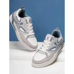 Red Tape Men's Slam Dunk Classics Grey Casual Sneakers