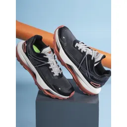 Red Tape Men's Urban Kicks Black Athleisure Running Shoes